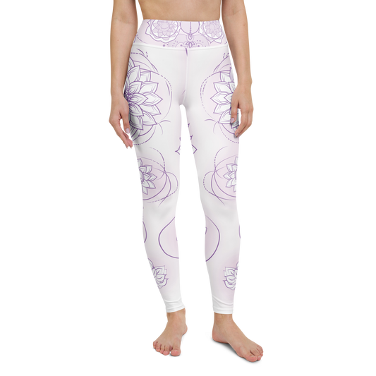 Leggings with Lotus Mandala