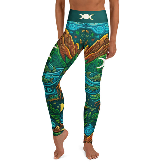 Yoga Leggings Sacred Goddess