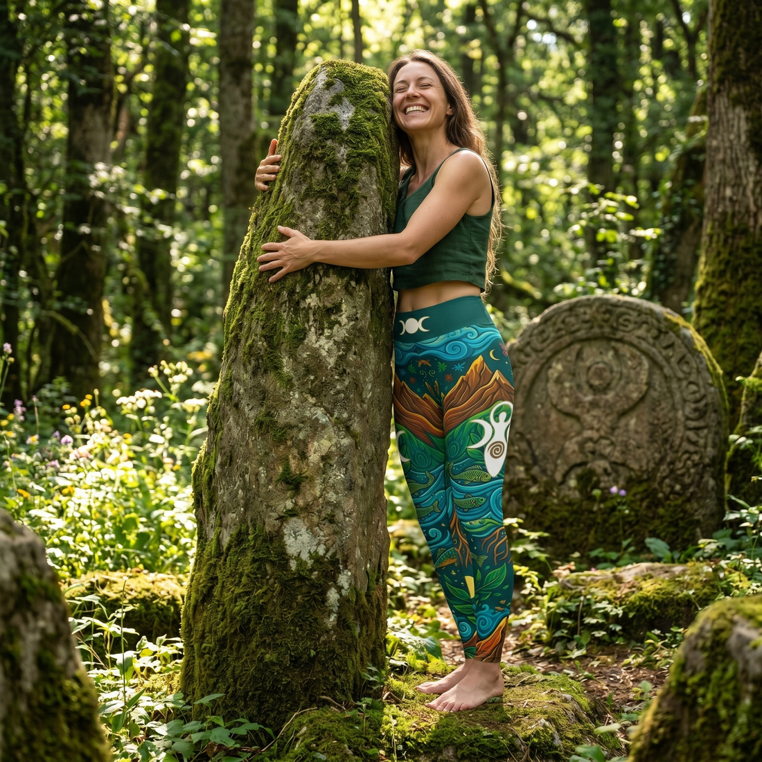 Spiritual Yoga Leggings: Meaningful Activewear for Practice & Intention