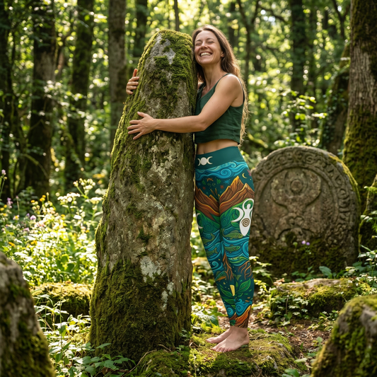 Spiritual Yoga Leggings: Meaningful Activewear for Practice & Intention