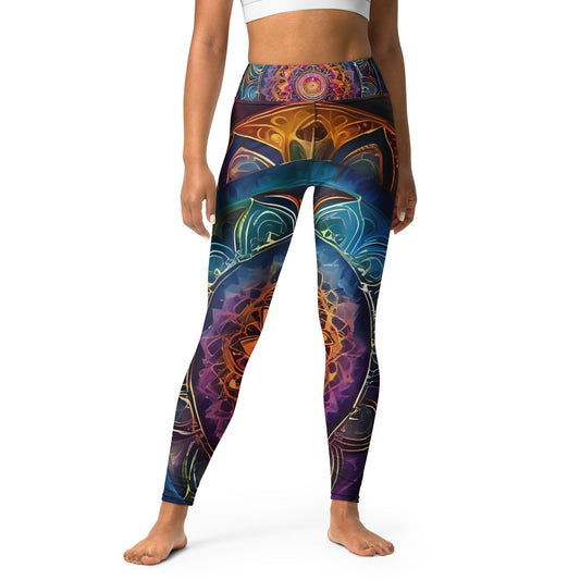 Yoga Leggings with Symbols: Mandalas as Gateways to Higher Awareness