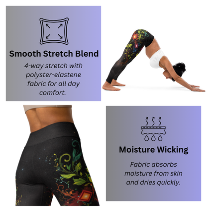 Earth Tribal Yoga Leggings