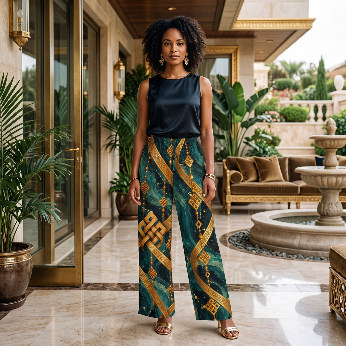 Endless Knot Prosperity Lounge Pants
