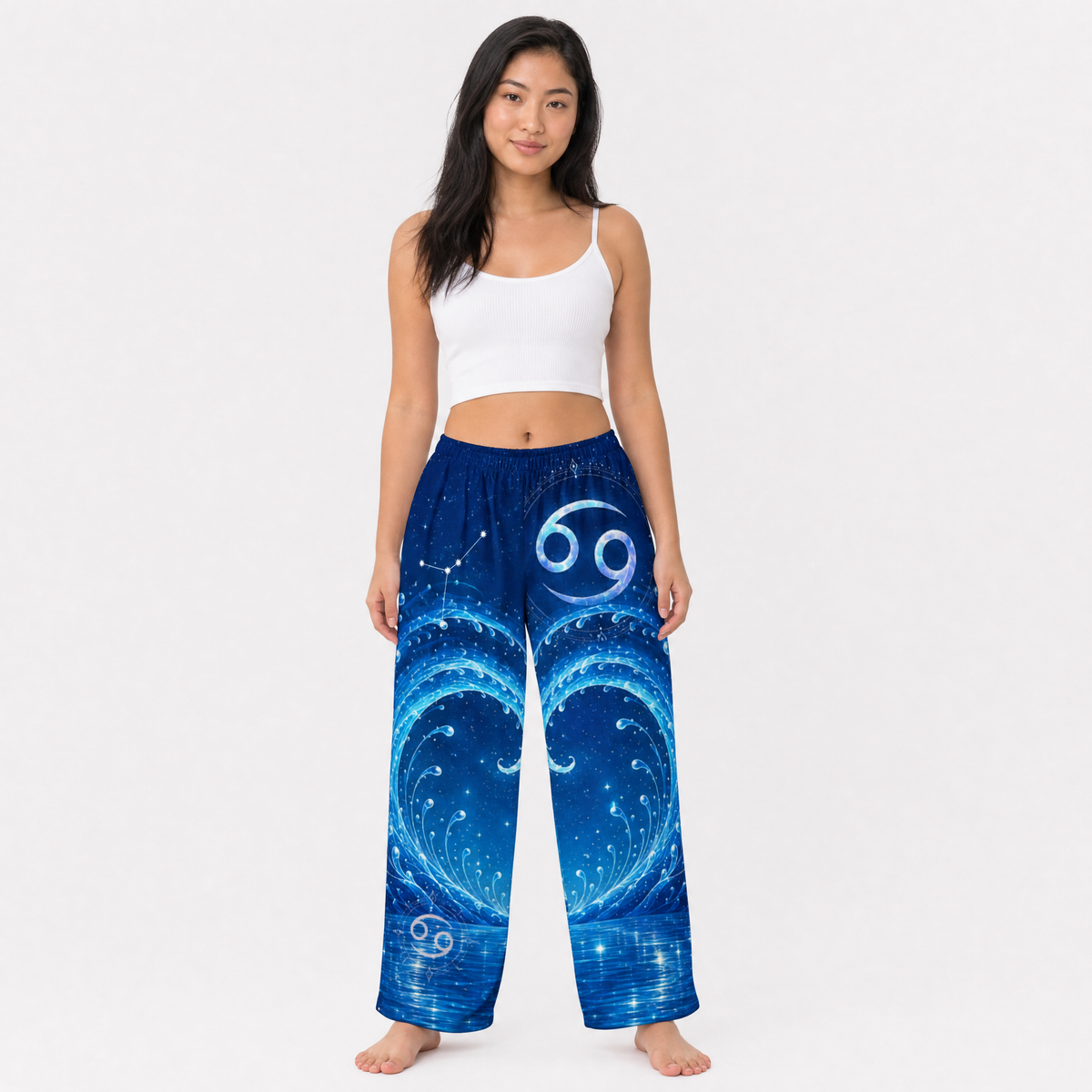 Cancer Astrological Cotton Lounge Pants
