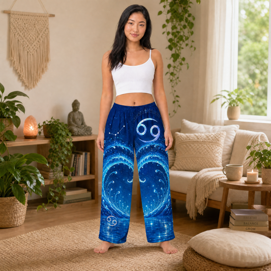 Cancer Astrology Cotton Lounge Pants
