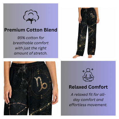 Capricorn Cotton Lounge Pants Benefits