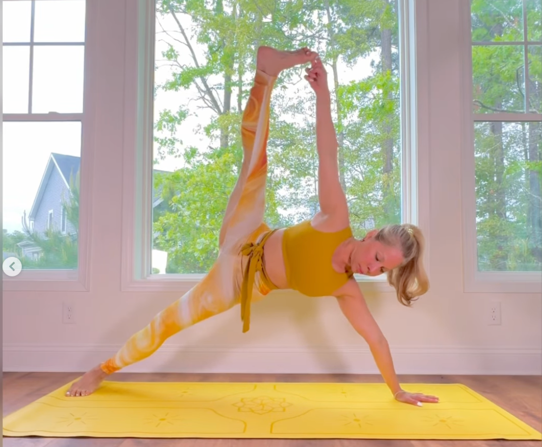 Etheric Sunshine Yoga Leggings