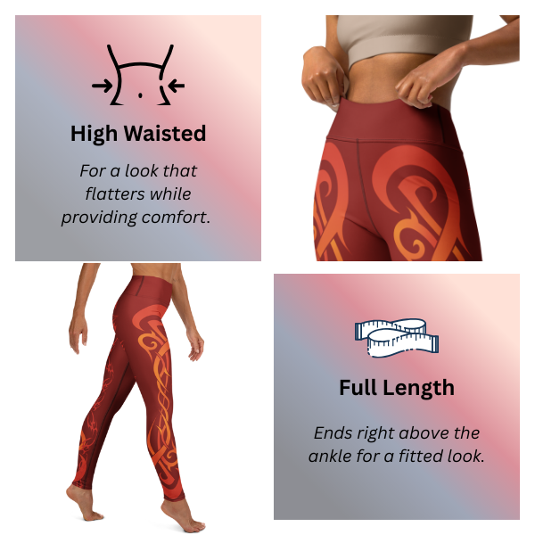 Fire Tribal Leggings Fit Guide