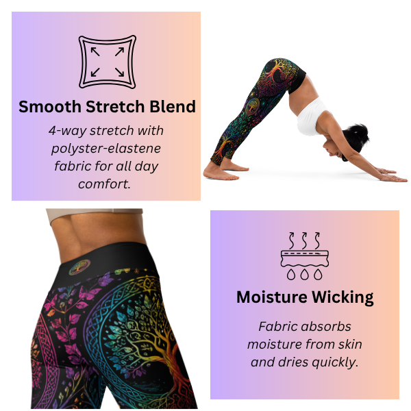 Fit Guide for Tree of Life Yoga Leggings