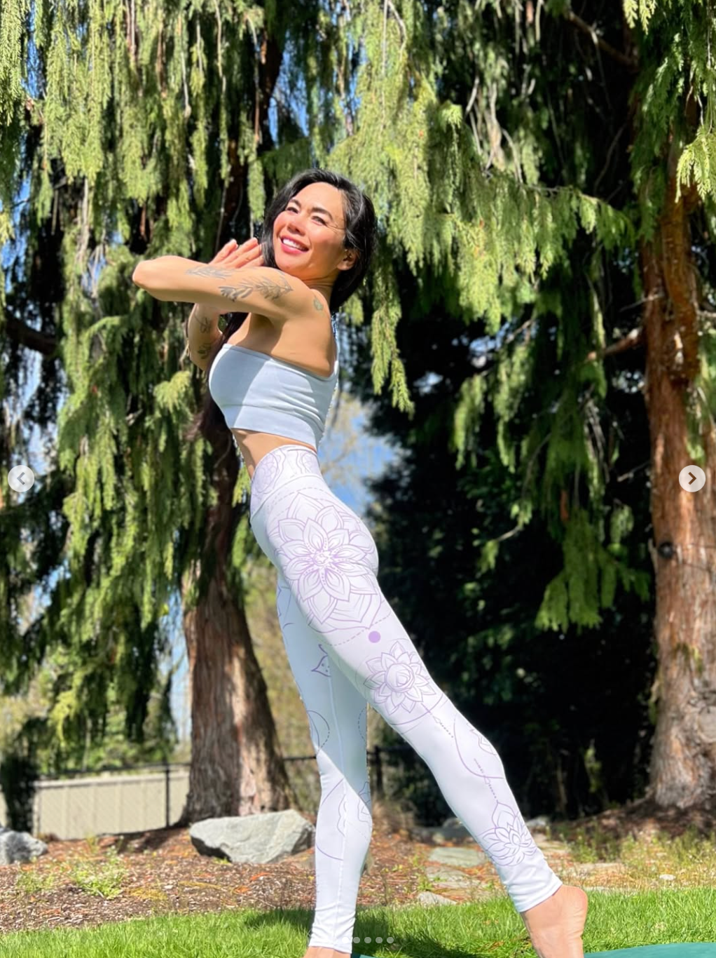 Lotus Mandala leggings 