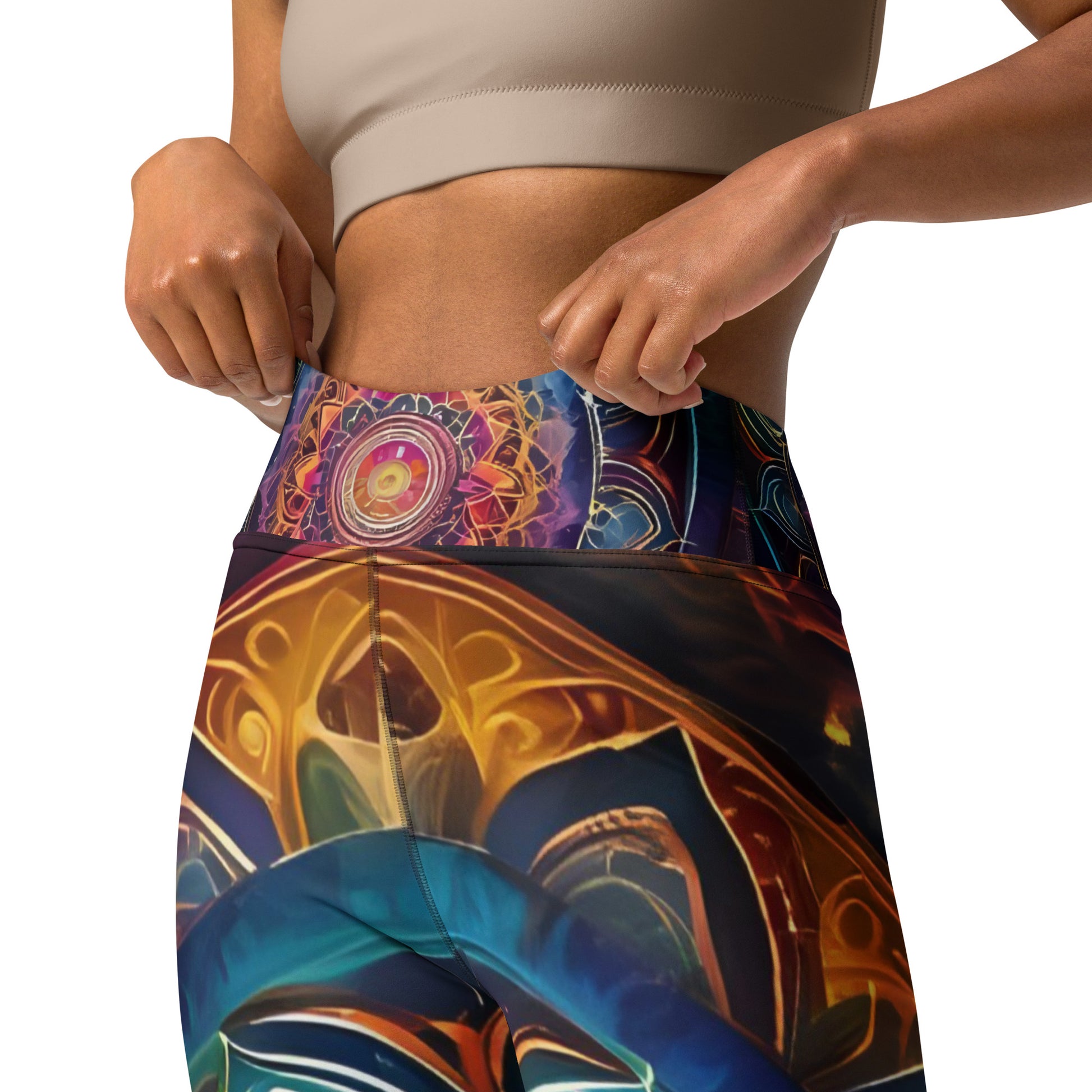 Mandala Etheric Yoga Leggings