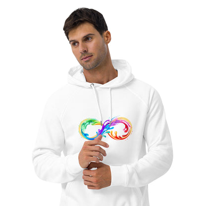 Mens Hoodie Infinity Symbol Prosperity Clothing