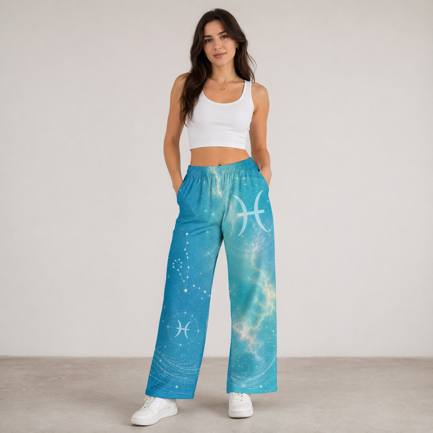 Pisces horoscope cotton lounge pants
