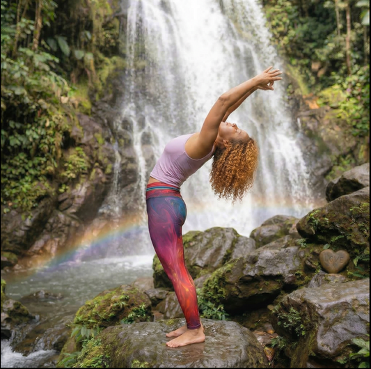 Rainbow Etheric Leggings Spiritual Clothing