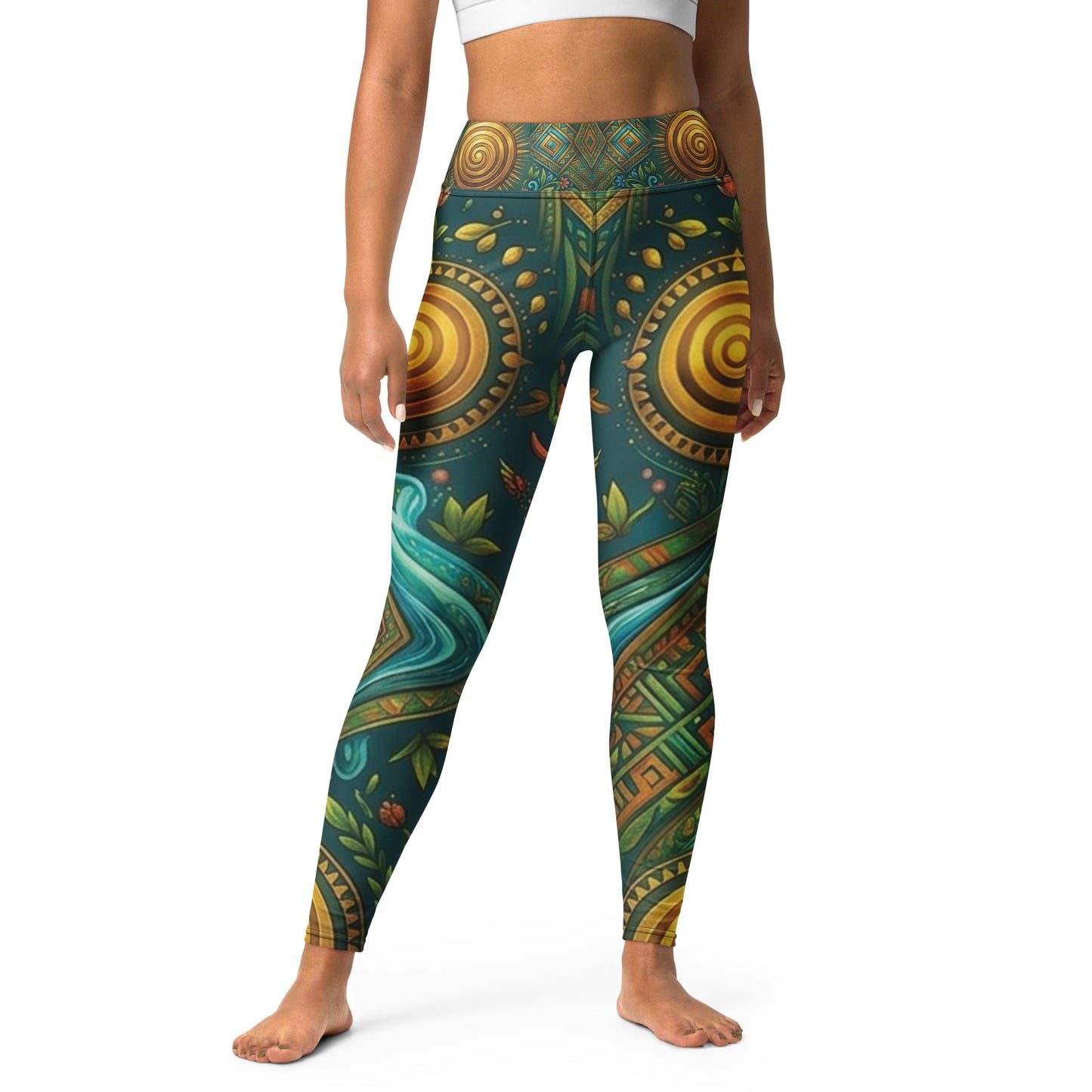 Sacred Pachamama Earth leggings