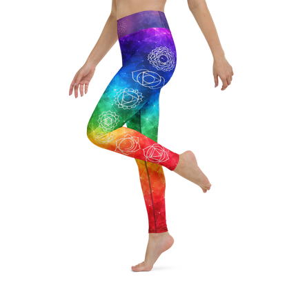 Seven Chakras on Leggings