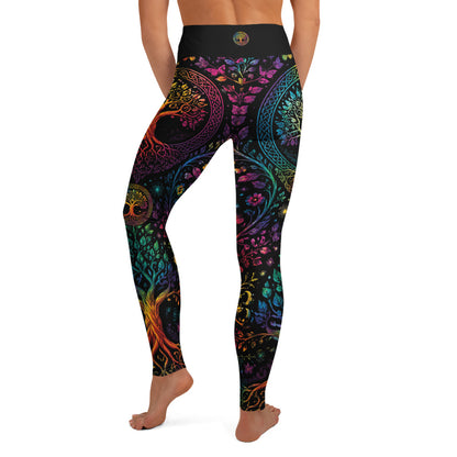 Spiritual Yoga Leggings Tree of Life