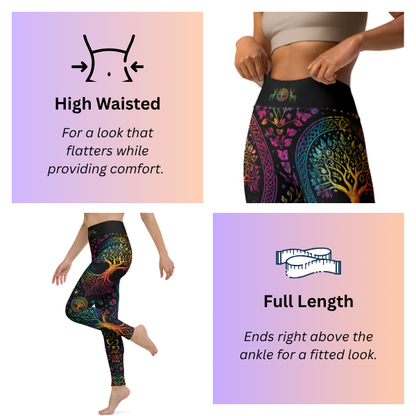 Tree of Life Yoga Leggings Fit Guide