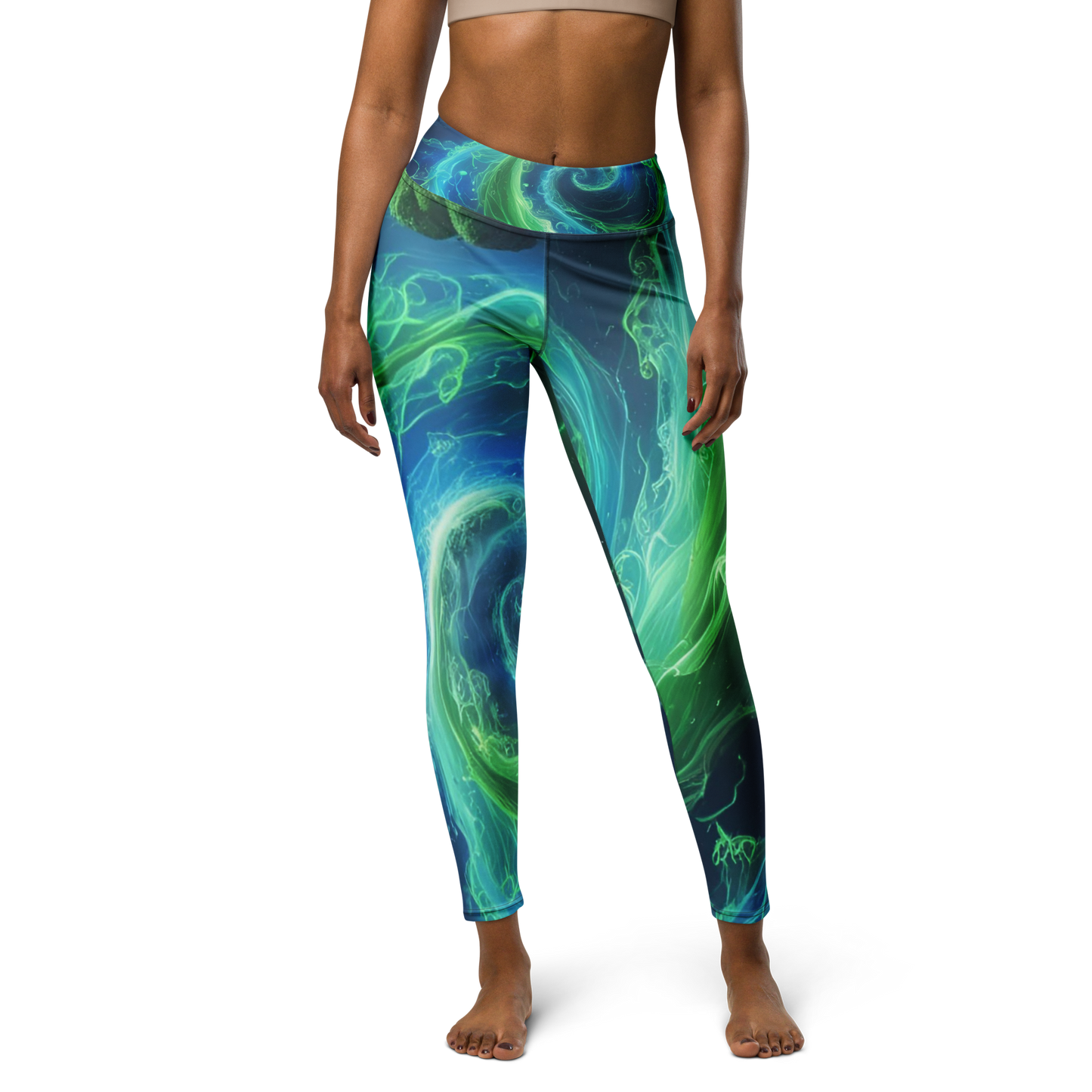 Yoga Leggings: Etheric Earth