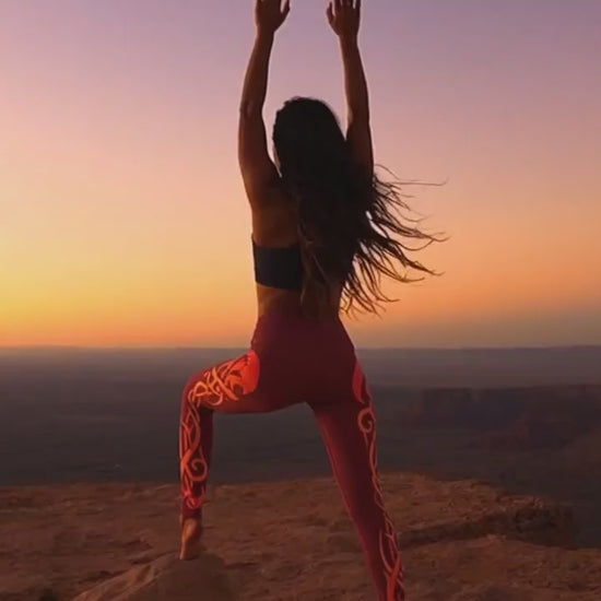 Fire Tribal Leggings