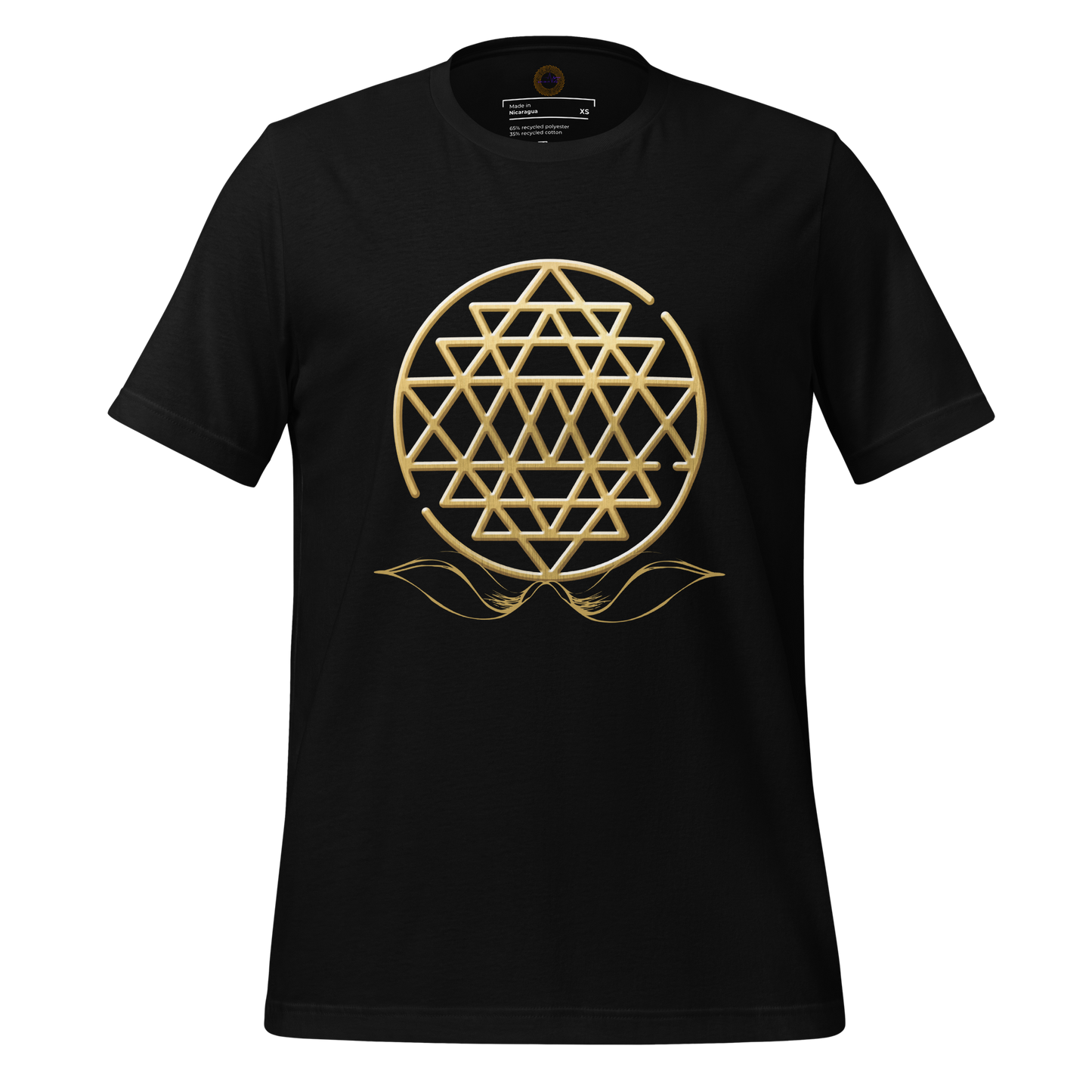 Sri Yantra Symbol Printed T-shirt