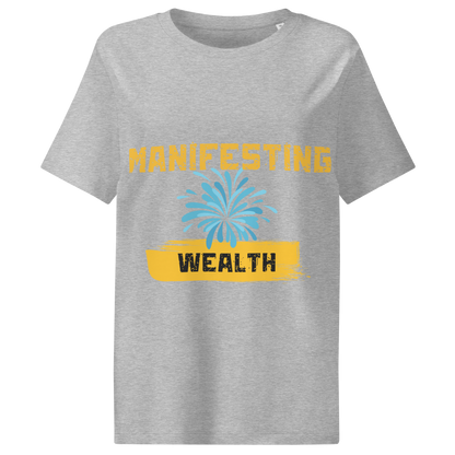 Manifesting Wealth Women’s Organic Ribbed Neck T-Shirt